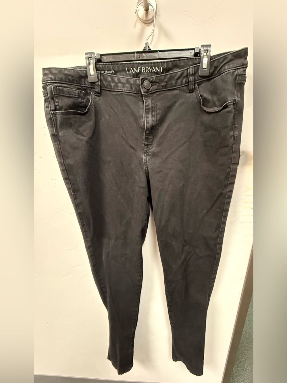 Lane Bryant Black Skinny Jeans - Classic High-Rise Stretch